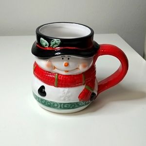 Snowman mug.